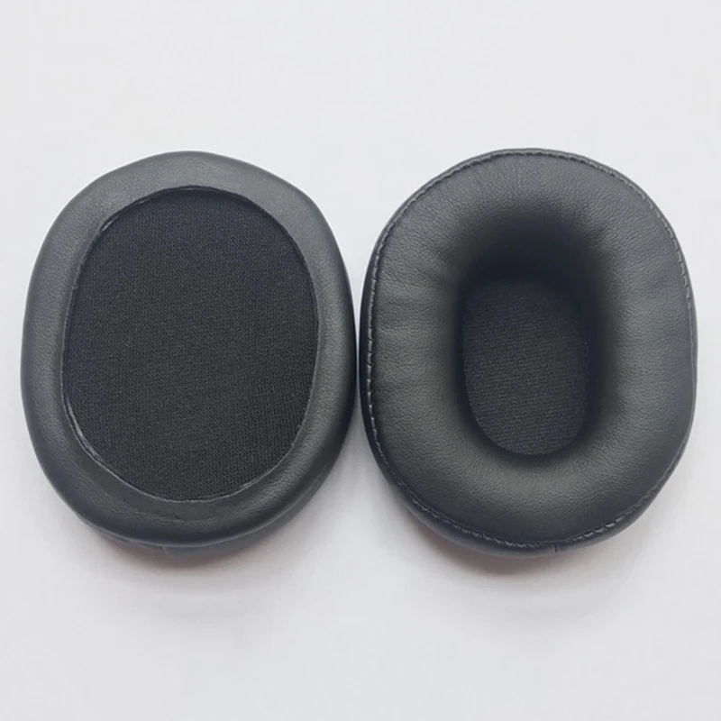 Headphone Sponge Leather Case Earmuffs Head Beam Protective Cover Cross Beam Pad for Audio-Technica ATH-SR5 SR5BT Black