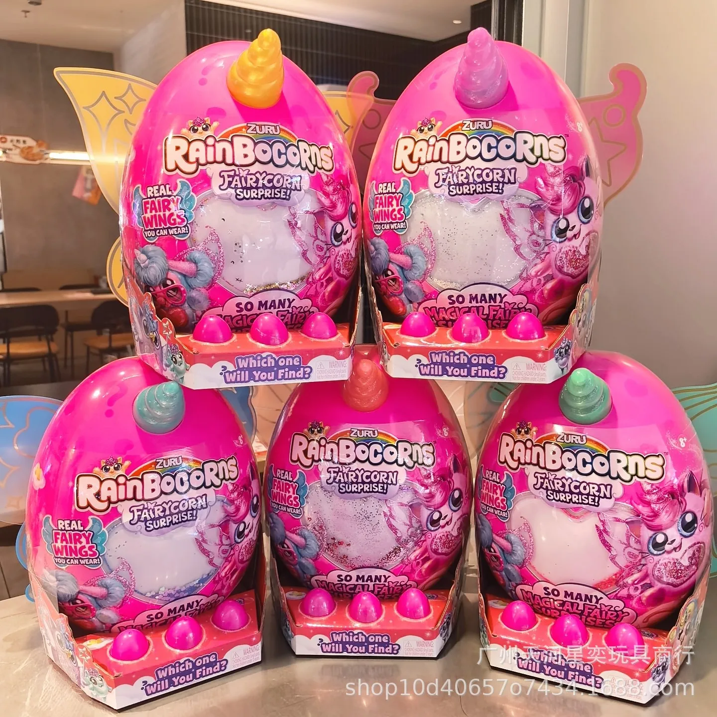 

Zuru Rainbocorns Fairycorn Surprise Egg 9255 With Real Wearable Fairy Wings Magical Collectible Surprise Toy Perfect Gift Girls