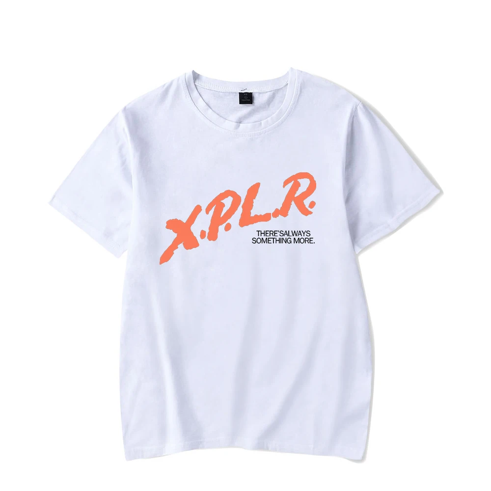 XPLR Sam e Colby Dare Merch T-shirt Crewneck Camiseta de Manga Curta Dos Homens das Mulheres Harajuku Streetwear 2024 Roupas de