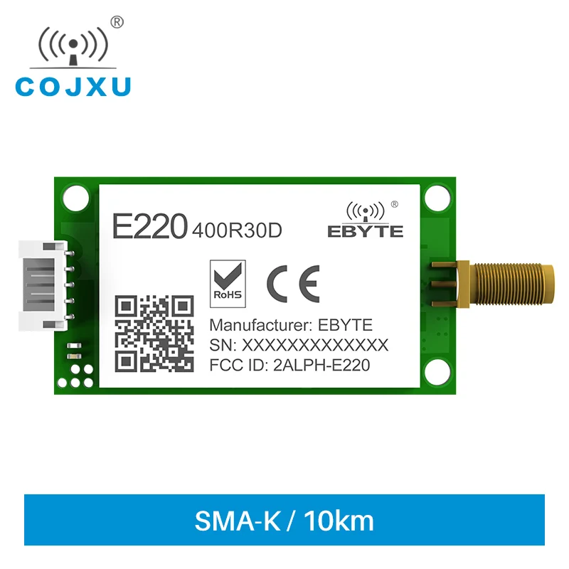 LLCC68 RS485 LoRa Module 433Mhz 470Mhz 30dBm 10km Wireless Transceiver Receiver Long Range RF Module E220-400R30D