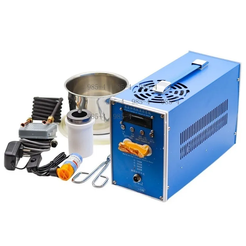 110V 220V Silver Gold Melting Furnace 4/6KW ZVS High-frequency Induction Heater