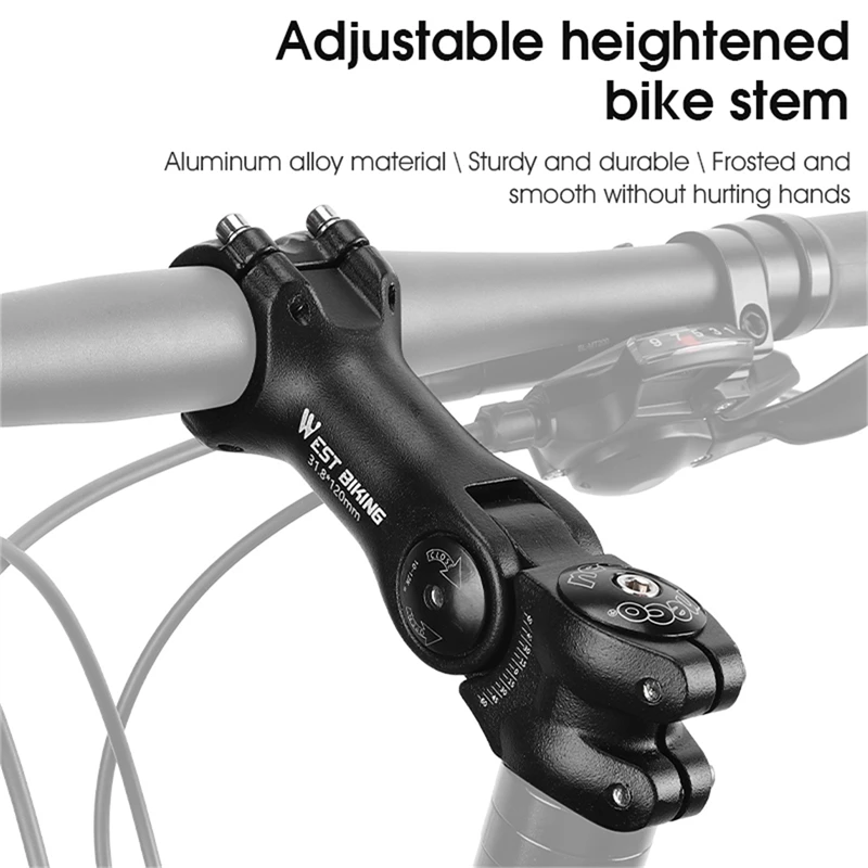 

Ultralight Bicycle Handlebar Stem 7 Degree 35 Degree Mtb Stem 35mm 45mm Power Mtb 31.8mm Aluminum Spare Parts For Bicycle