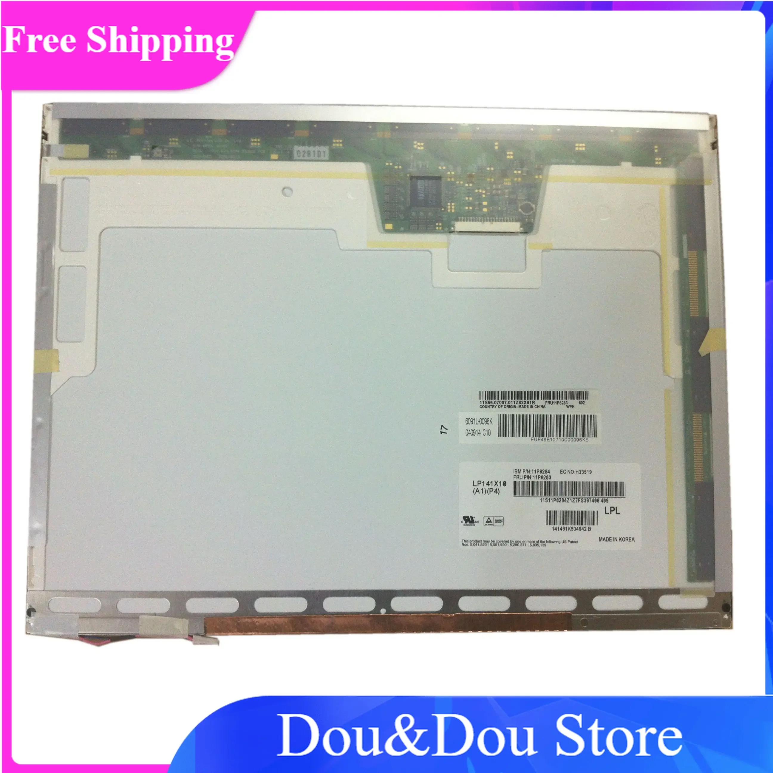 

LP141X10 A1P4 LP141X10 (A1)(P4) 14.1" 1024X768 20PIN 4:3 LCD Display Laptop Screen