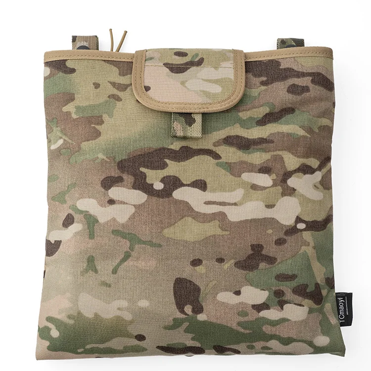 TC0008 Foldable Recycling Bag, Miscellaneous Storage Bag Tactical Vest Accessory Bag Imported Fabric