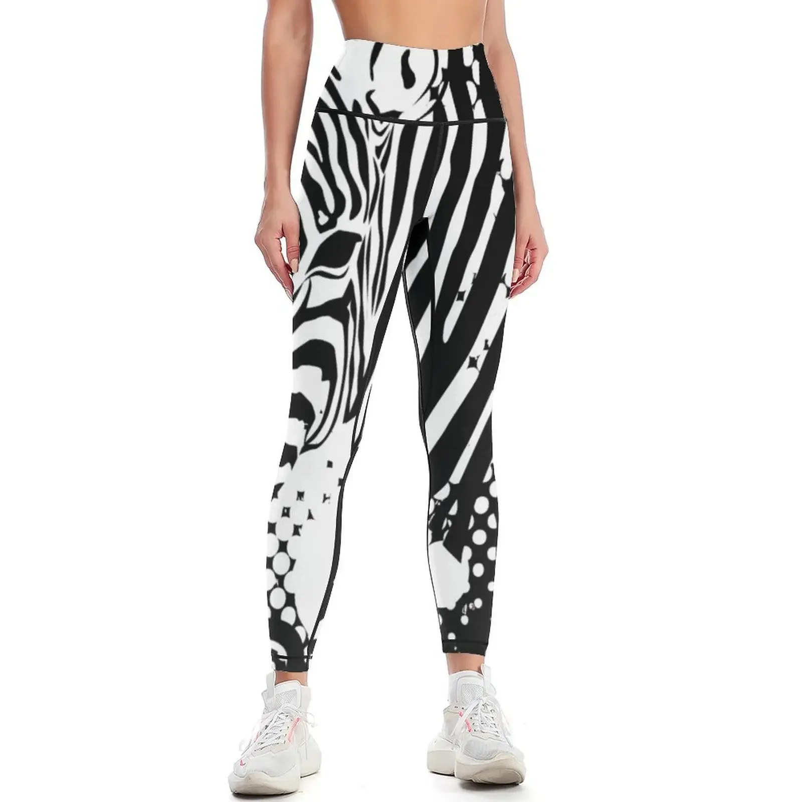 

Zebra Leggings for fitness high waist Womens Leggings