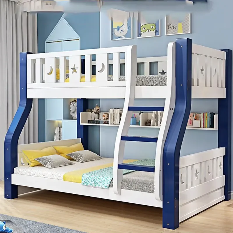 Luxury Royal Double Bed Nordic Modern Whitr Kids Girl Frame Double Bed Boys Design Letti Matrimoniali Furniture For Bedroom