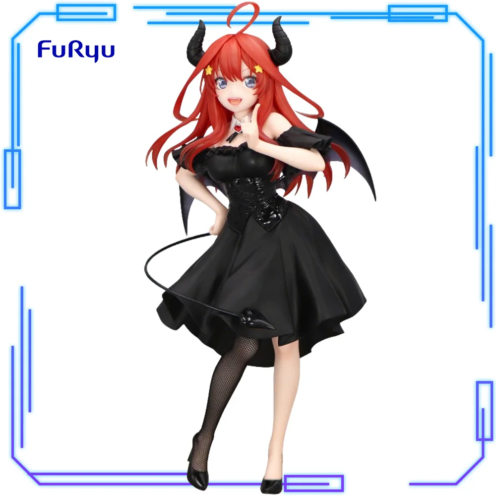 

In Stock FuRyu Original Genuine BiCute Dark Figure TV Anime The Quintessential Quintuplets Nakano Itsuki 25cm Model Toys Gift