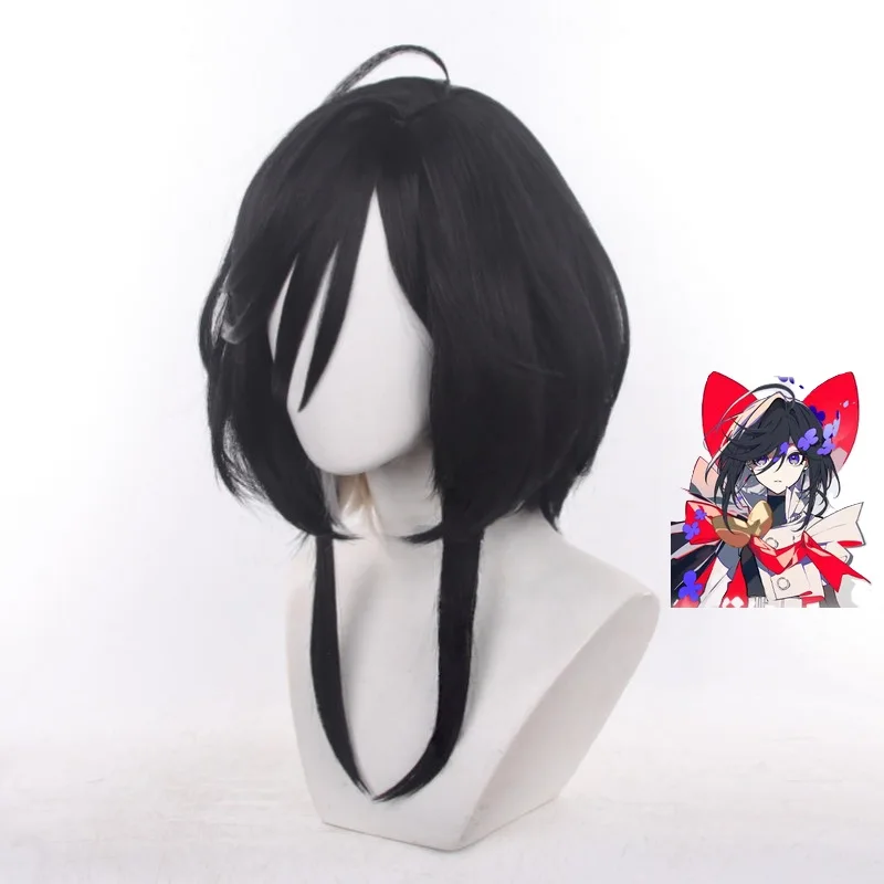 Cosplay Sapphire Heat Resistant Synthetic Wig Anime Hero of Ribbon Girl Hair Cosplay Birthday Party Halloween + Wigs Cap