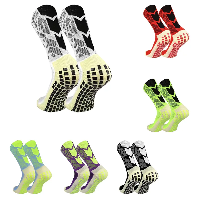 

Футбольные носки для мужчин, для матчей и тренировок, с утолщенной махровой подошвой, амортизирующие, противоскользящие, износостойкие, профессиональные спортивные носки.