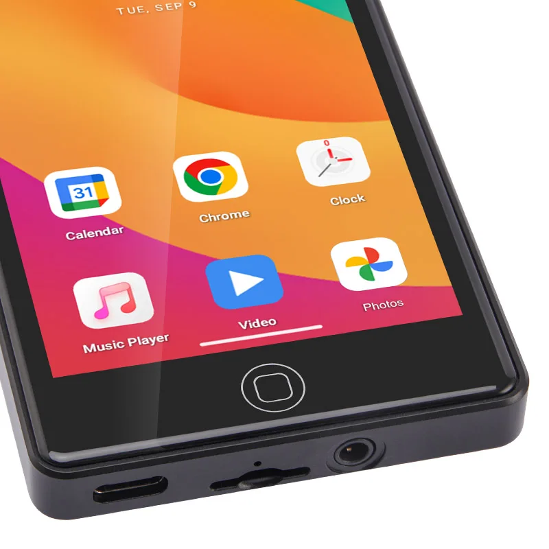 UNIWA MP004 MP4 Player Android 14 with Bluetooth and WiFi 4 ” 4+64GB 2000mAh MP3 MP4 Players Whatsapp YouTube Unable To Use Sim