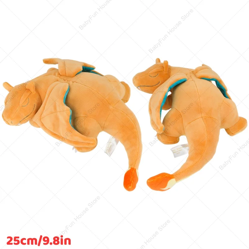 Pokemon Schlafende Gengar Eevee Charizard Sylveon Plüschtiere Kawaii Sprigatito Oshawott Fuecoco Pamo Cubone Plüschpuppen Geschenk für Kinder