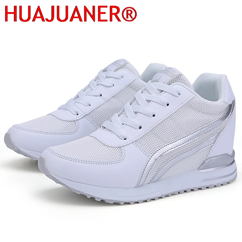 

Platform Wedge Sneakers Women Breathable Casual Shoes Ladies Spring Autumn Height Increases Sneakers Outdoor Female Shoes