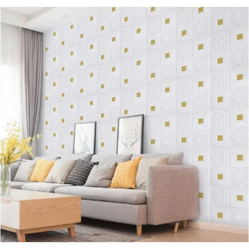 70cm*1/5/10m wallpaper self-adhesive three-dimensional wallpaper for bedrooms  kindergartens  home decor living room decoration