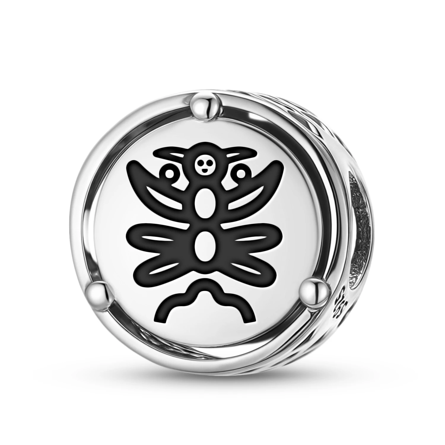 925 Sterling Silver Mu Lemurian First Man Woman Charm Fit Original Bracelet Diy Jewelry Accessories Family Bead