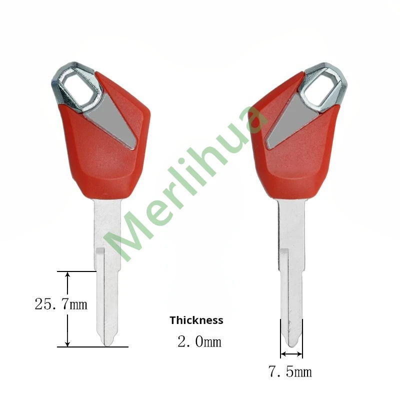 مفتاح الدراجة النارية، مناسب لـ: مفتاح كاواساكي، جنين مفتاح الدراجة النارية الصغير نينجا Z250/SL، Z800، Z1000 (يمكن تركيب الرقائق).