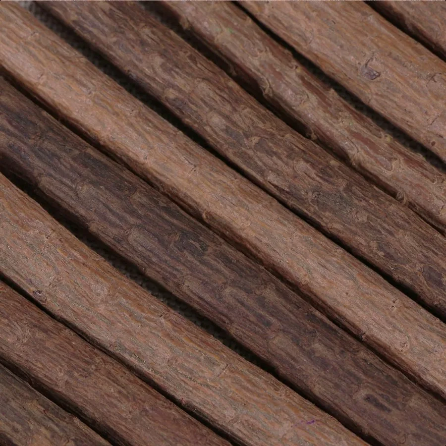 Twig Pencils 75 pcs Wooden Tree Bark for Pencils Retro Office Natural Branch Rustic Cm Twig Pencil plies