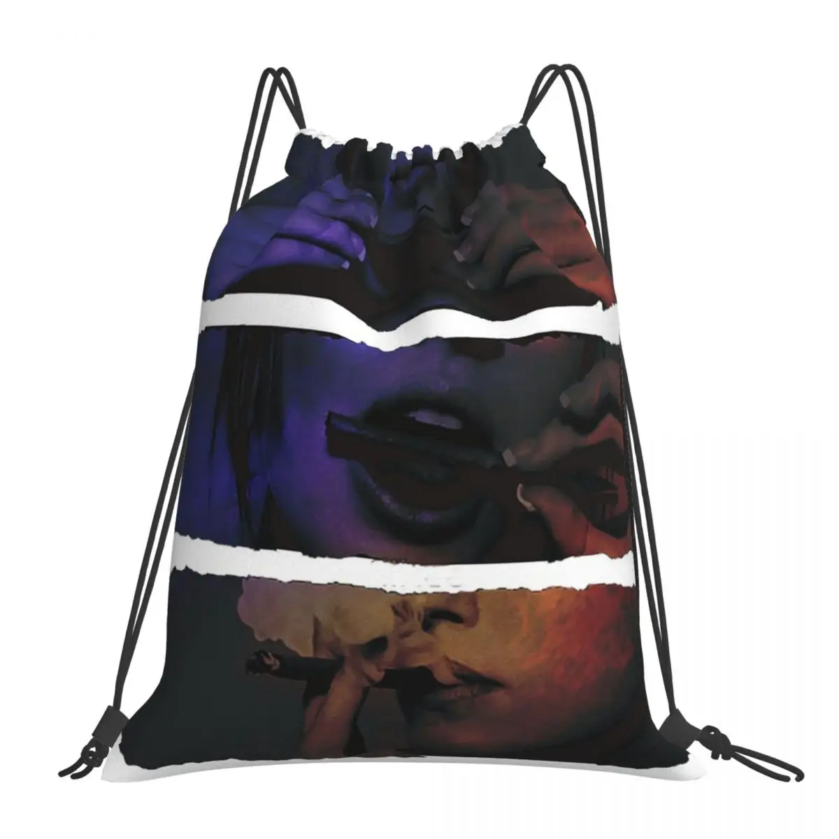 

Бонг-рюкзаки, Модные Портативные Сумки на шнурке, сумка на шнурке с карманами, сумка для мелочей, сумка для книг для путешествий, школы