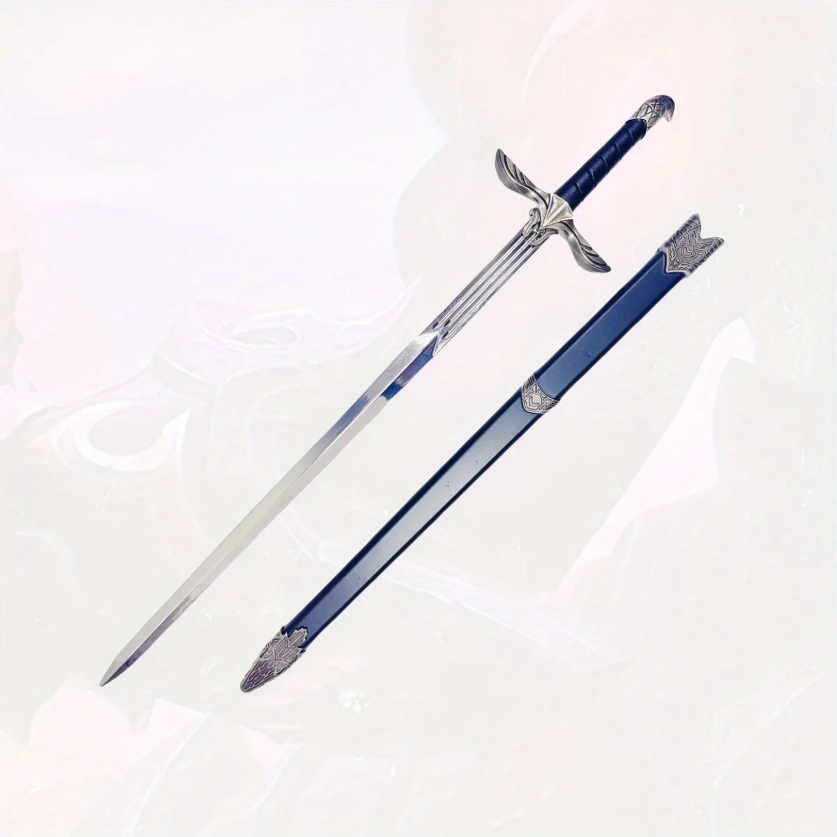 ดาบคาตานะโลหะ Assassin's Creed ขนาด 11.8 นิ้ว ดาบคาตานะญี่ปุ่น ดาบซามูไร ดาบนินจา ของแท้ อุปกรณ์คอสเพลย์ ของเล่น
