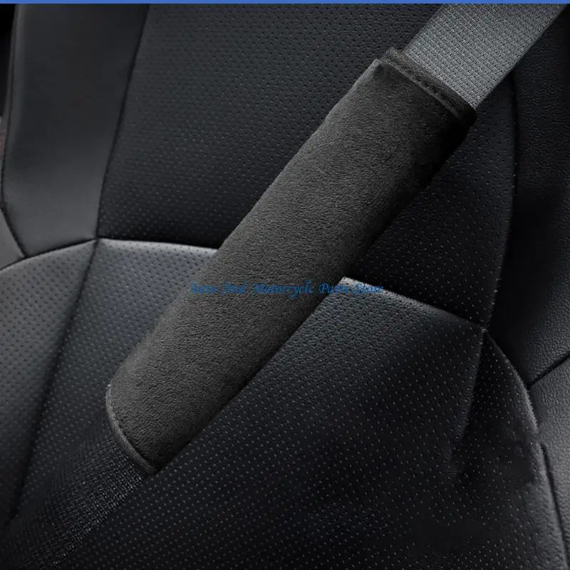 P9FD All Weathers Car Seatbelts Shoulder Cover Premium Materials No Tools Needed - view 4