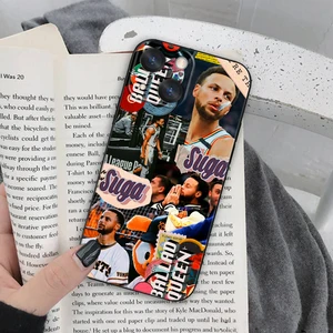 Etkinlik, MVP, basketbol, Elma, siyah başlık, iPhone için telefon 15, 14, 13, 12, 11, XS, XR, X, 7, 8, 6, Mini, Artı, pro, Max, yumuşak, 6 Büyük satış kapağı-iphone-basketbol-no. 6