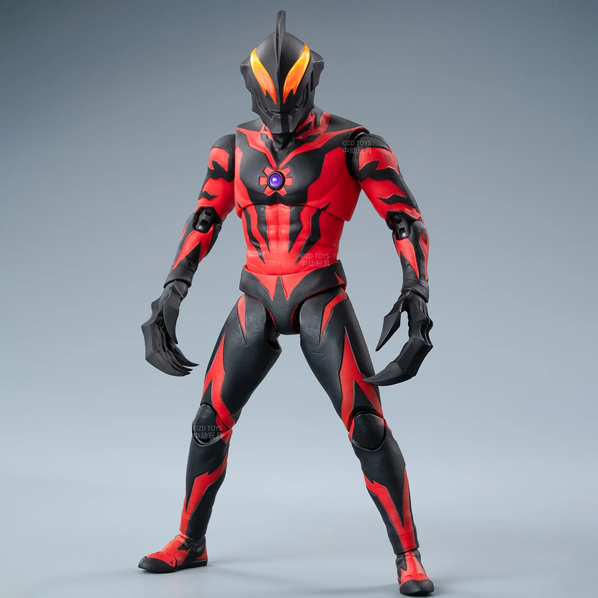 HIPLAY ZD Toys Ultramen Belial (versão luminosa) Figura de ação em escala 1/10