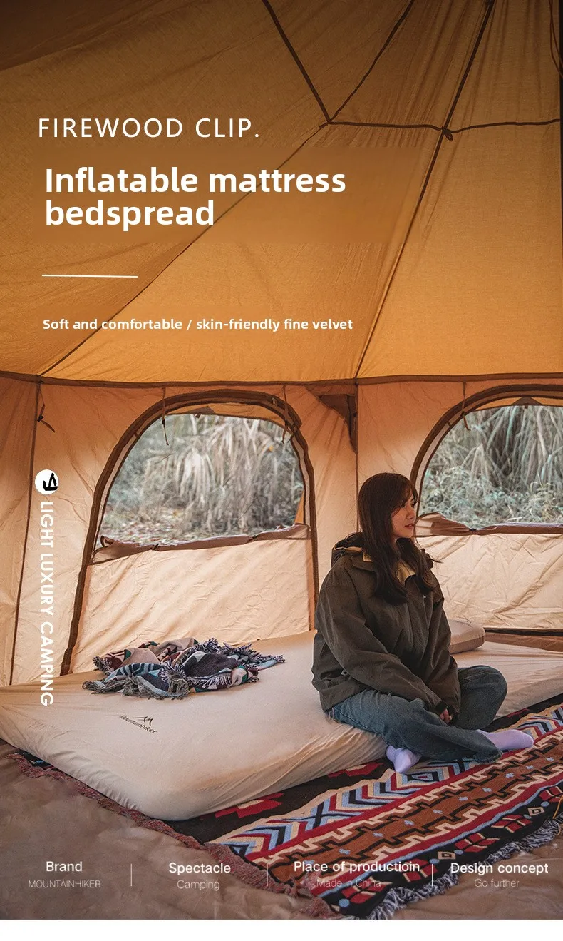 

Надувной матрас для кемпинга на открытом воздухе, автоматический надувной матрас для сна, покрывало для кемпинга, односпальное оборудование