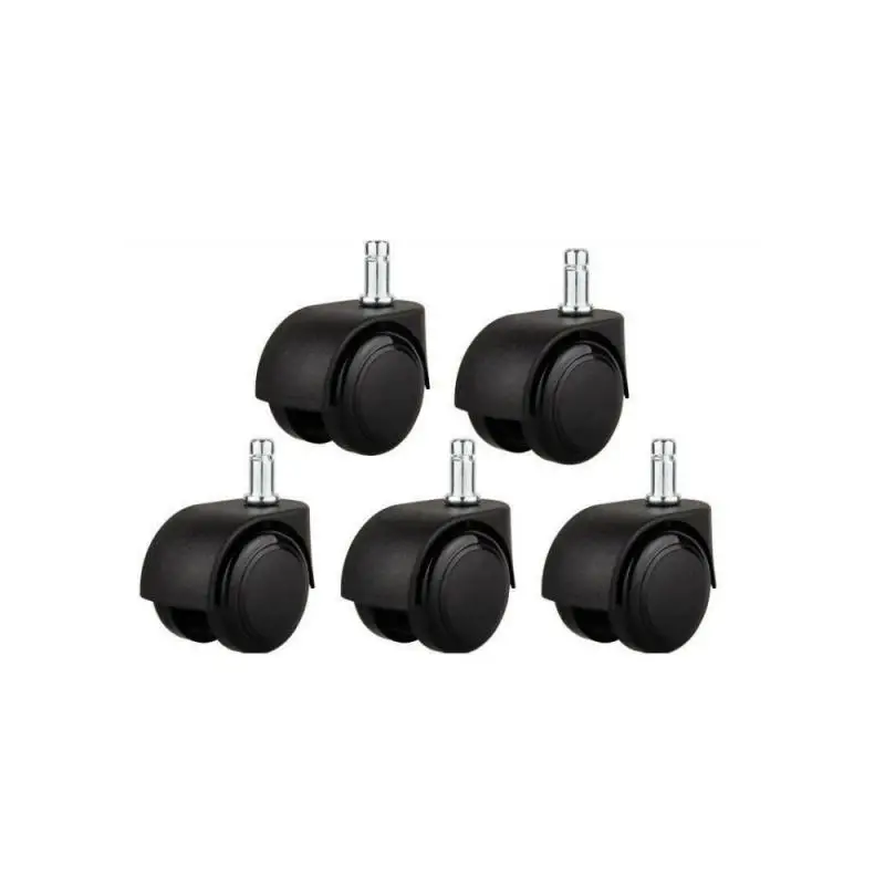 

(5 Packs) 2 Inch Screw Rod M10*22mm Home Wheel / Office Chair Computer Chair Pulley Swivel Chair Wheel Caster Accessories