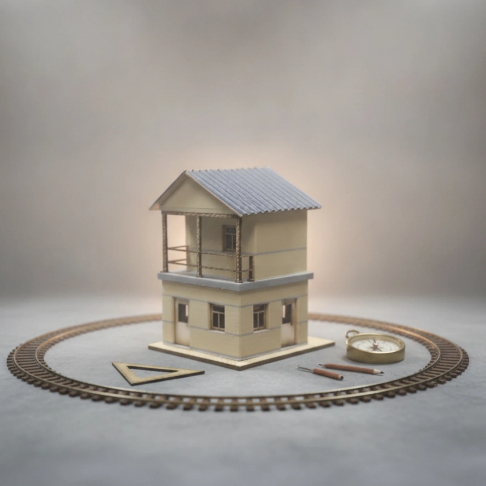 Набор для сборки железнодорожн – обзор и цена Model Kit Diorama
