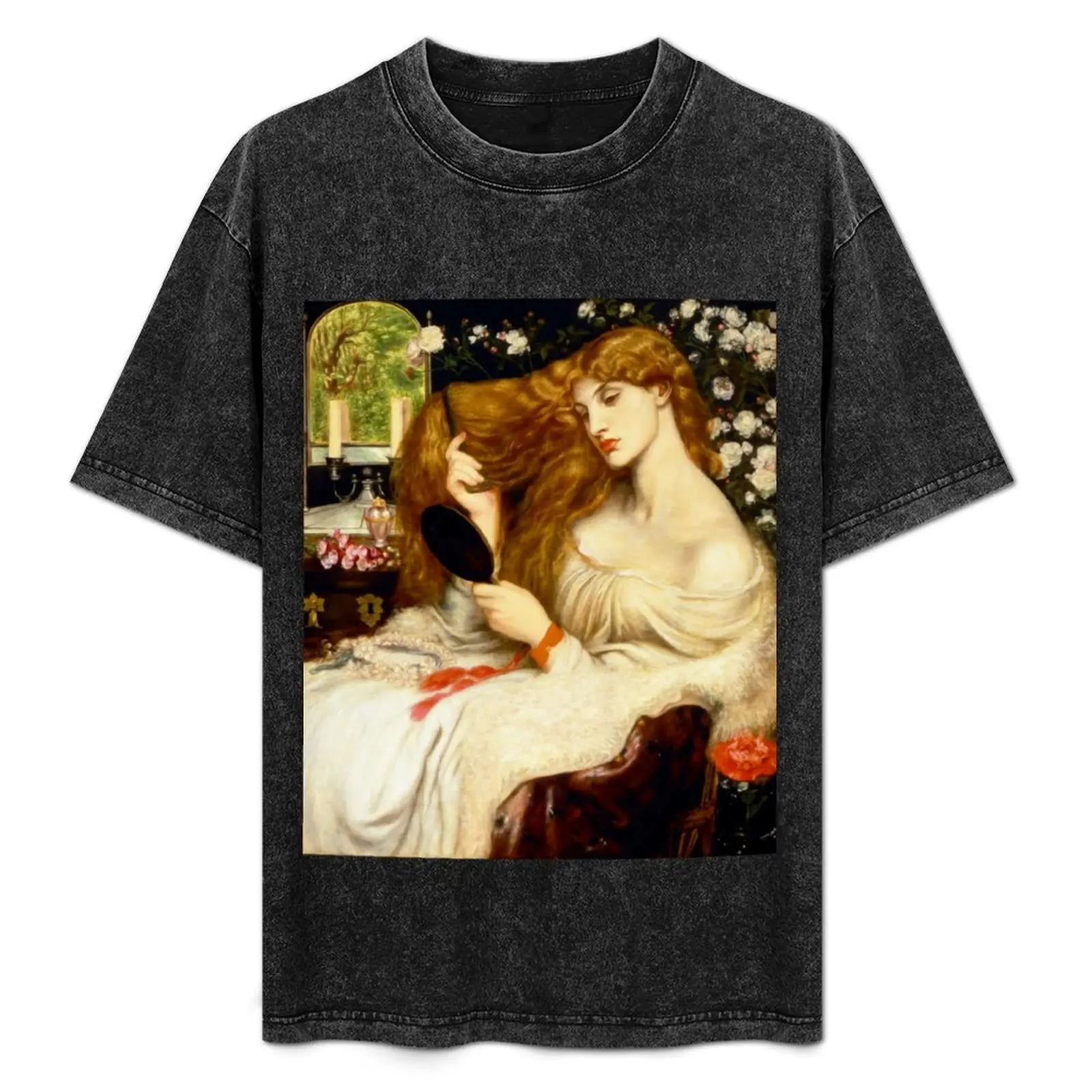 Camiseta Dante Gabriel Rossetti Lady Lilith com estampa gráfica casual