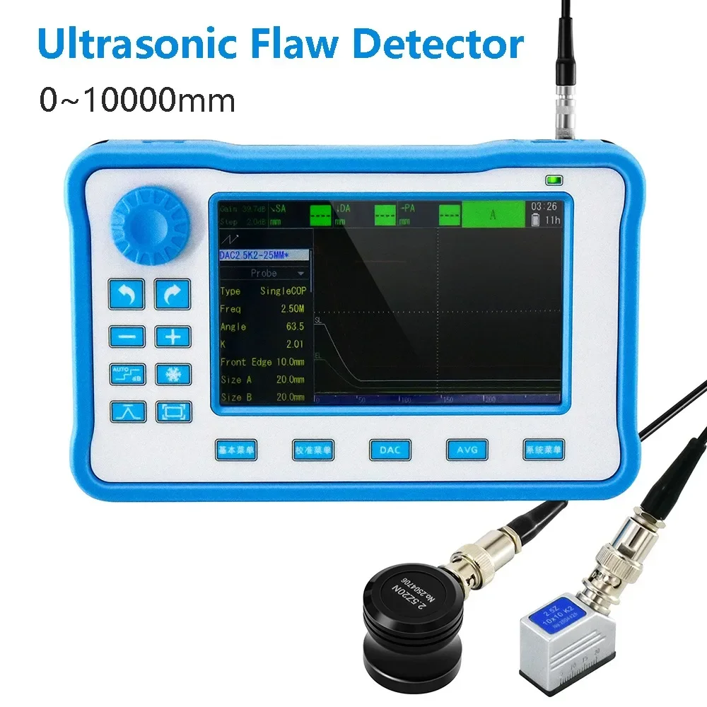 Ultrasonic Flaw Detector High-precision Metal Steel Pipe Weld Casting Internal Defects Porosity Detector