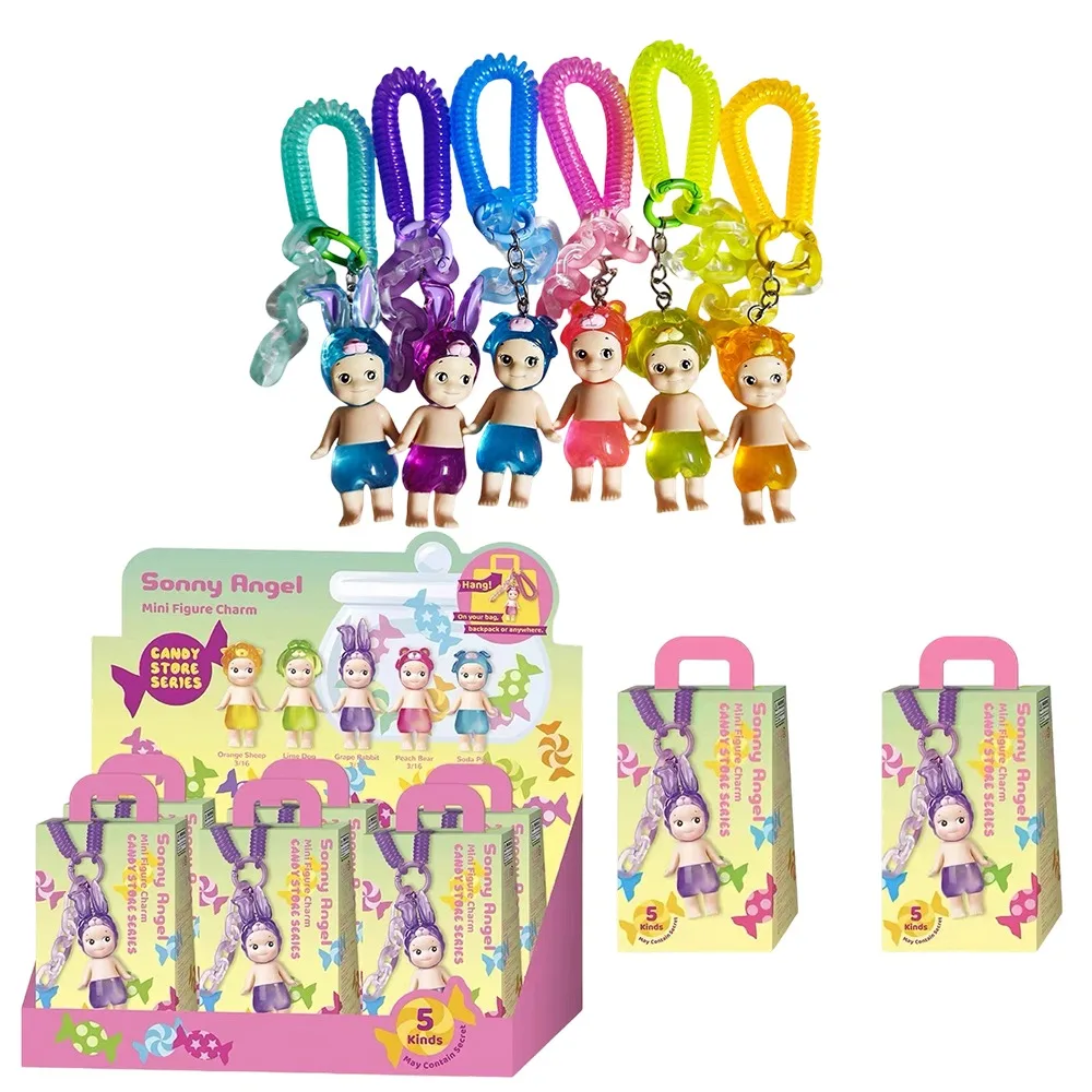 

Sunny Angel Blind Box Series Candy Shop Mini Character Pendant Keychain Doll Fans Children's Christmas Birthday Gift Random 1 pi