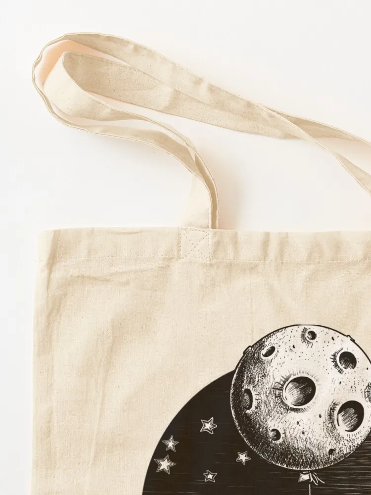 Moon Ballon Tote Bag Women's shopper bag tote bags cloth bags Shopper Shopping bags