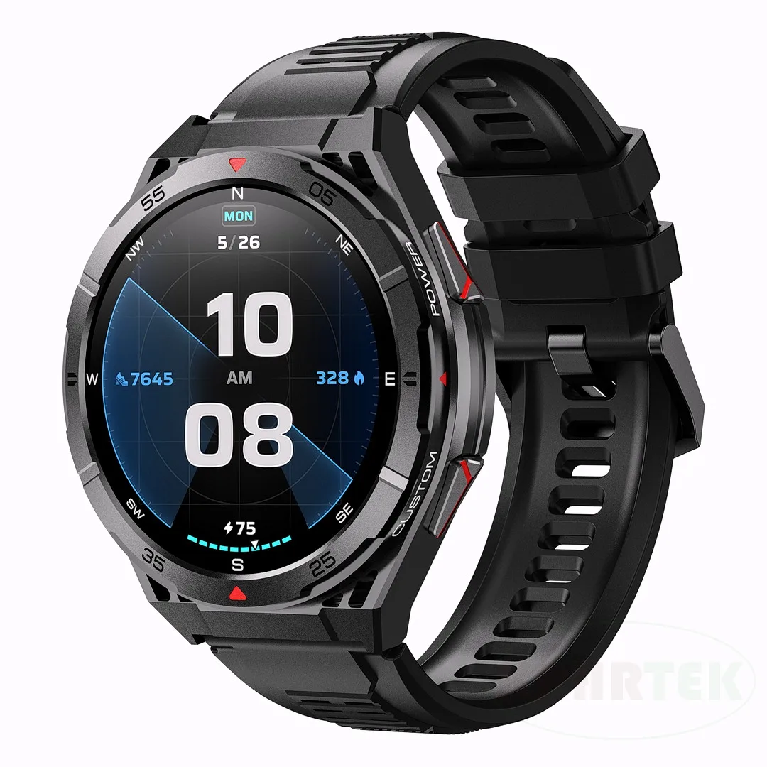 

Умные часы X2B, AMOLED 1,43 дюйма, обнаружение сна, определение сердечного ритма, спортивный режим (100+ типов)