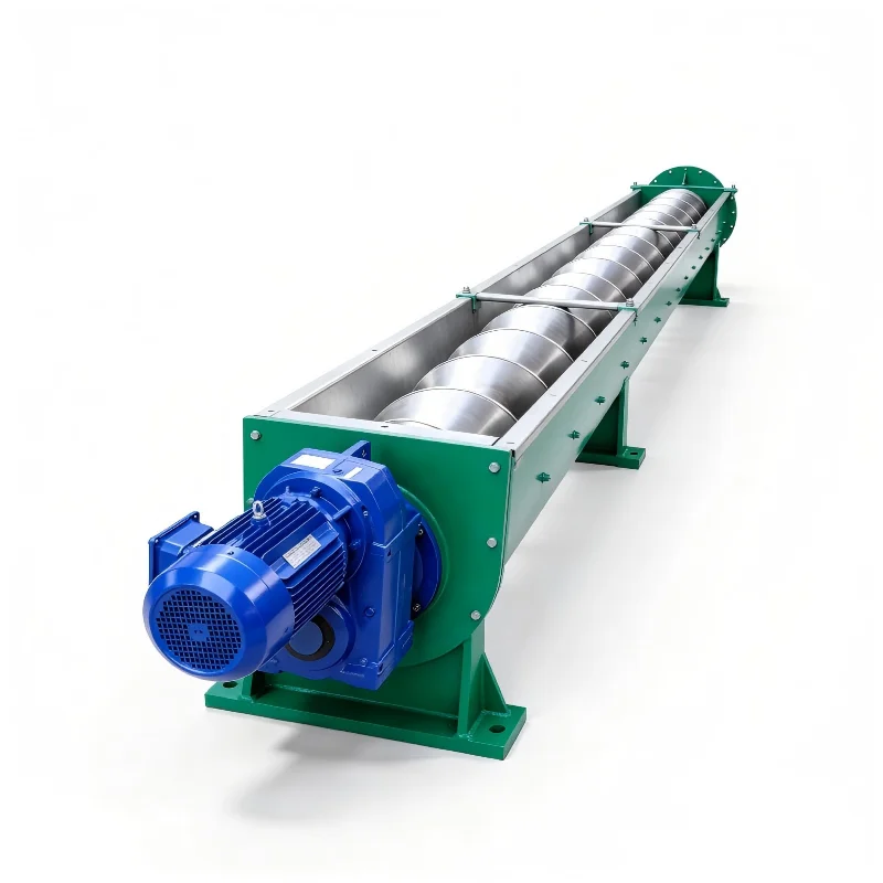 Strong Anti Wrap Design Hot Sale Factory Direct Shaftless Screw Conveyor for Wastewater Sludge Handling Screw Transporter