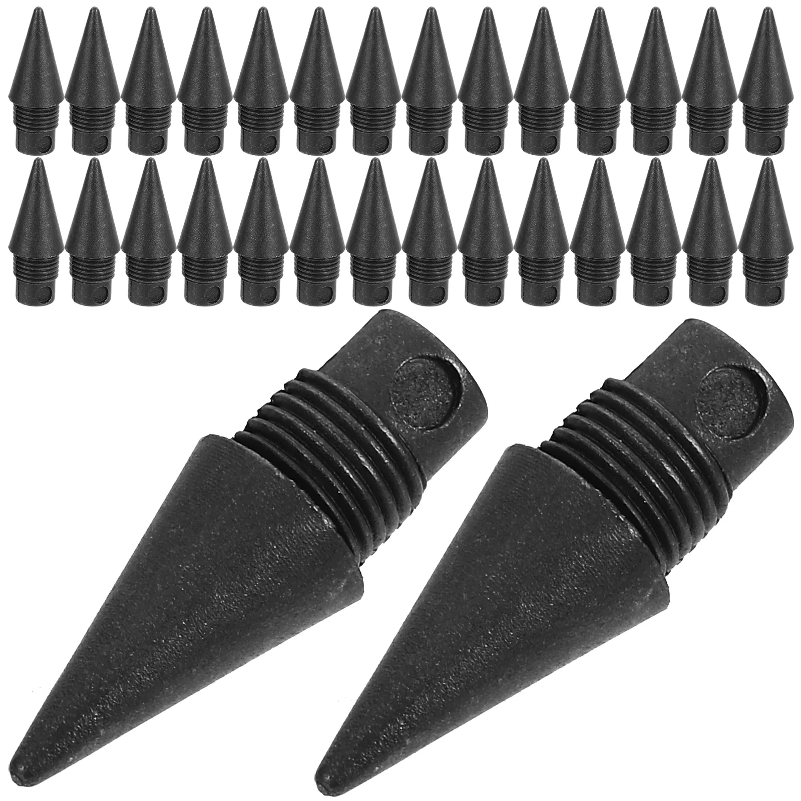 

30 Pcs Replacement Pencil Tip Everlasting Crayon Coquette School Supplies Graphite No-sharpening Tips Refills Office