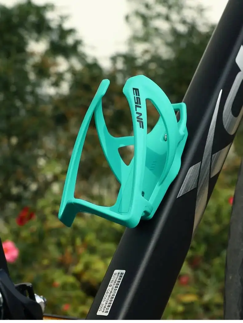 ESLNF Gummi-Lackierte Mountainbike-Flaschenhalterung mit Airtag-Halterung – Detail 11