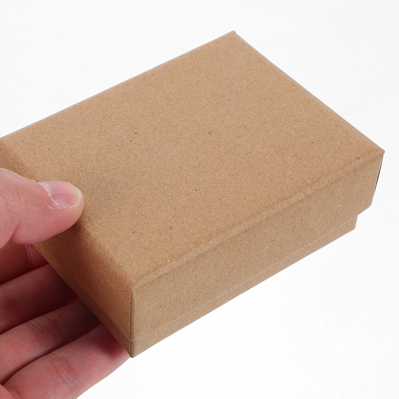 

12Pcs Small Jewelry Gift Boxes Kraft Paper Necklace Earring Packaging Containers Sturdy Display Small Gift Box