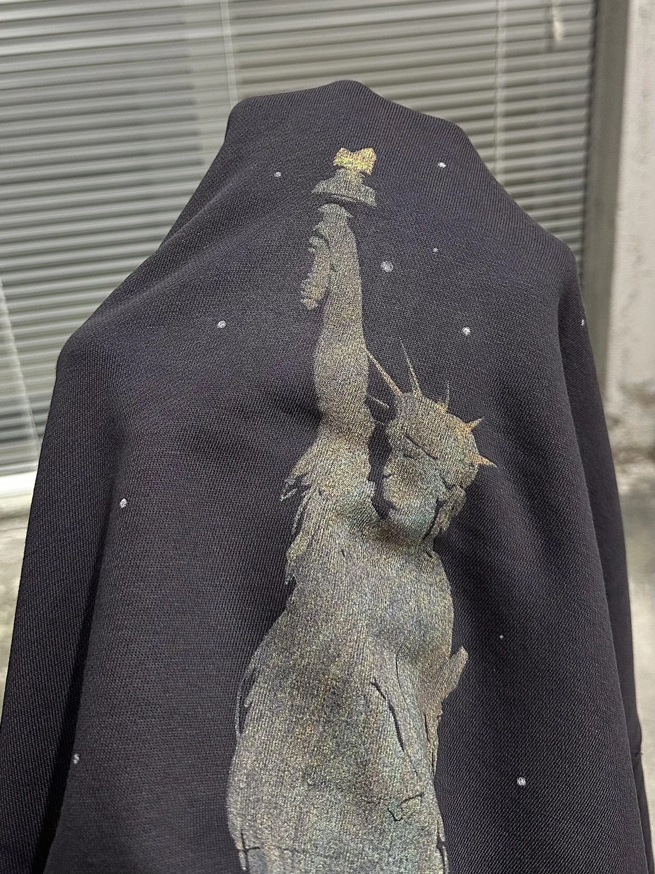 

Waed Vintage Hoodie Sweatirt Couple Matching ex Hooded Pullover Crewne Long Sve Casual Streetwear Autumn Winter