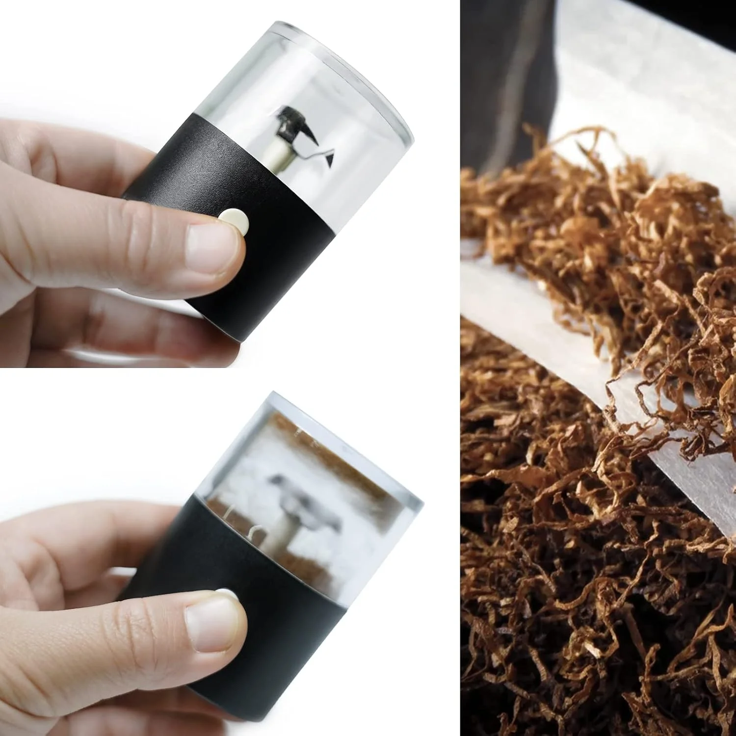 Molinillo Eléctrico de Metal de aluminio para hierbas y tabaco, triturador de Cascanueces, molinillos de humo de especias, Honeypuff, tienda oficial, pipa de Bong, hierba, 1 unidad