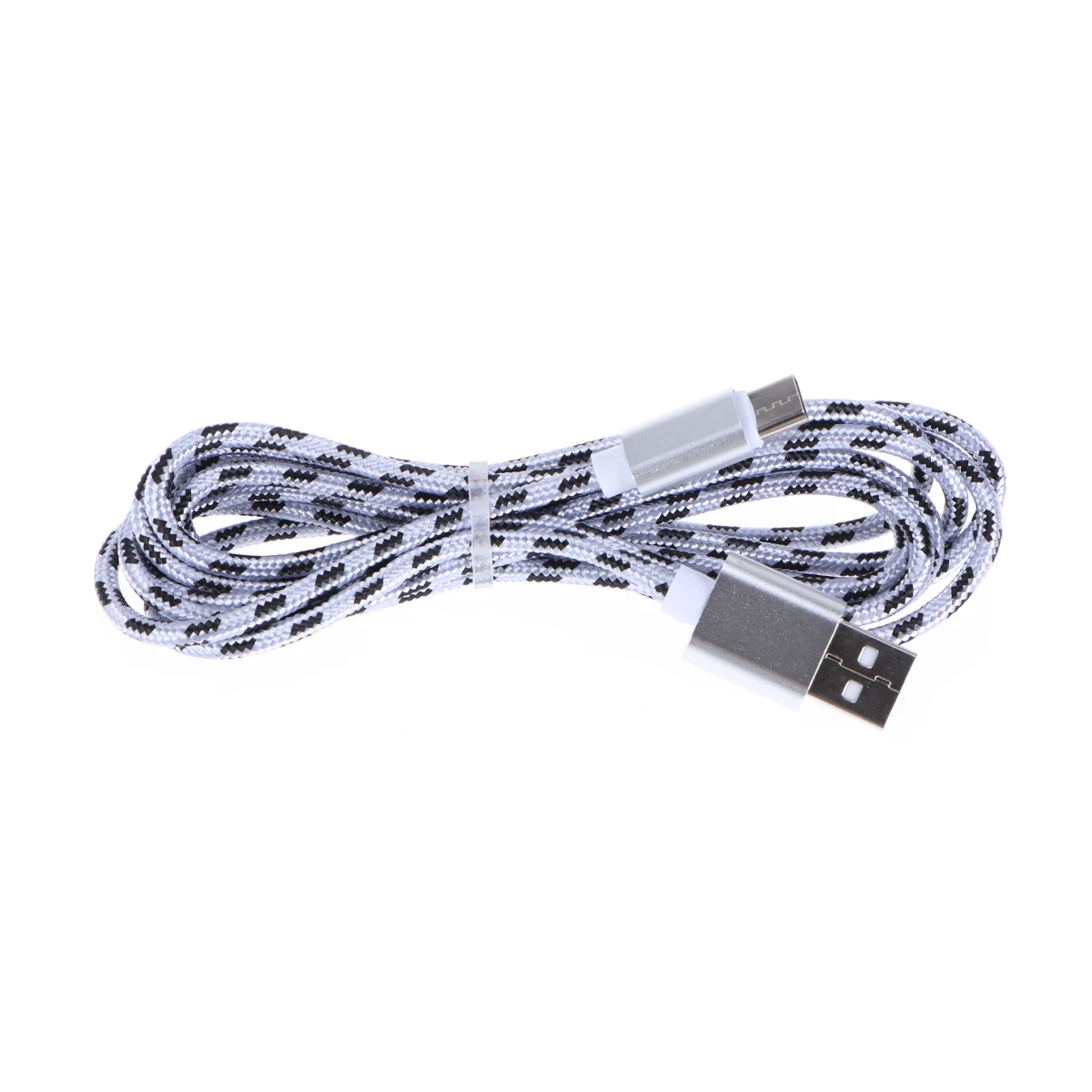

USB to C Cable Fast Charging Tiger Cables Type Charge Silver High Speed