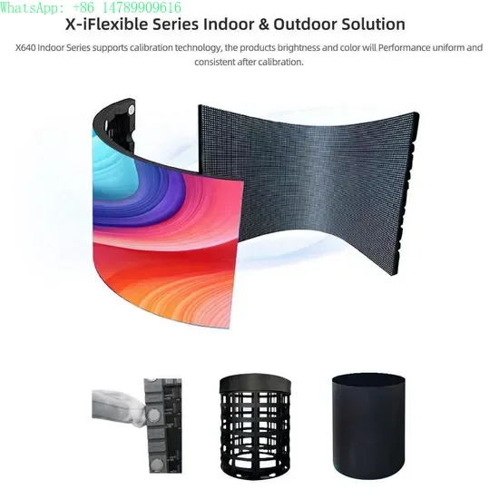 

LEDCustom Waterproof DisplayStable Module Video Flexible Display For Corporate Exhibition Halls