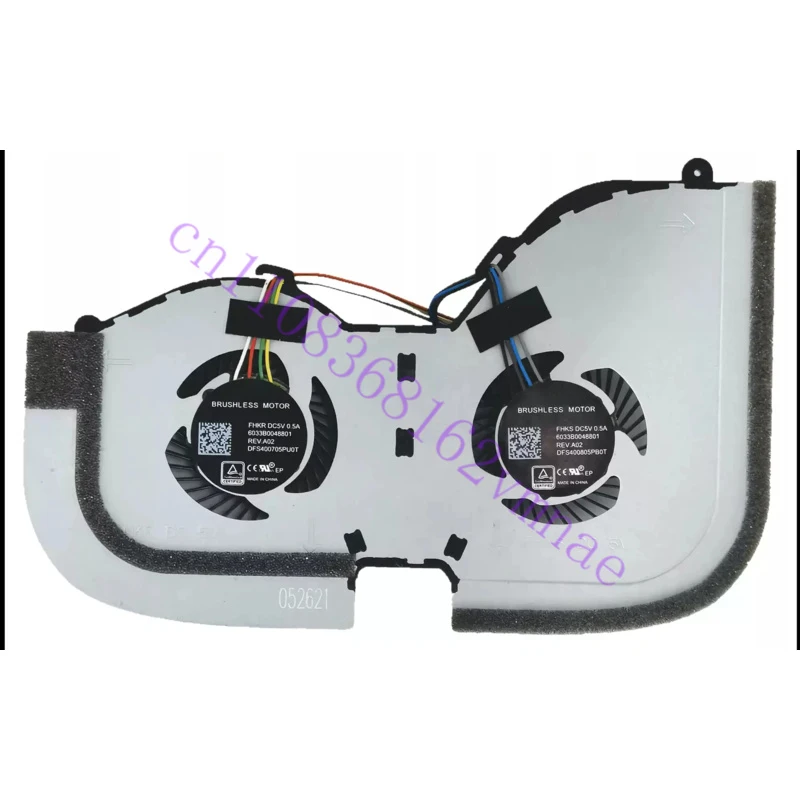 NEW Fan for HP Elite Slice G2 Zoom Promo EG1 EG2 Series 902410-001 FHKR DFS400705PU0T FHKS DFS400805PB0T 6033B0048801 DC 5V Fan