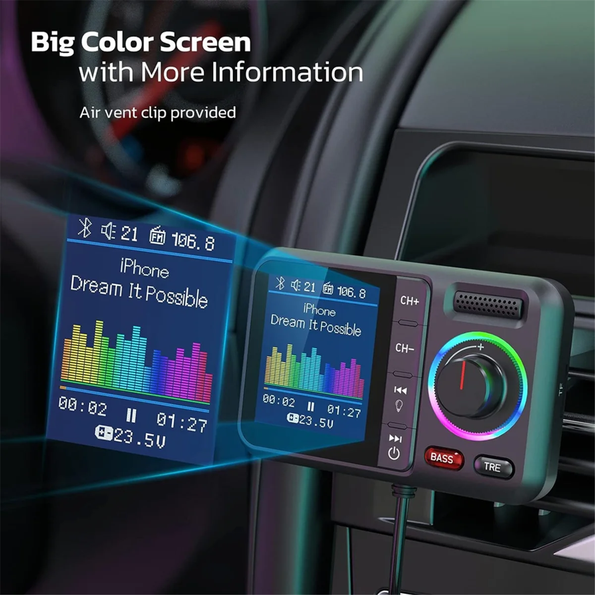 

X61A_Bluetooth 5.0 Transmitter Adapter for PC TV Car Home Speaker