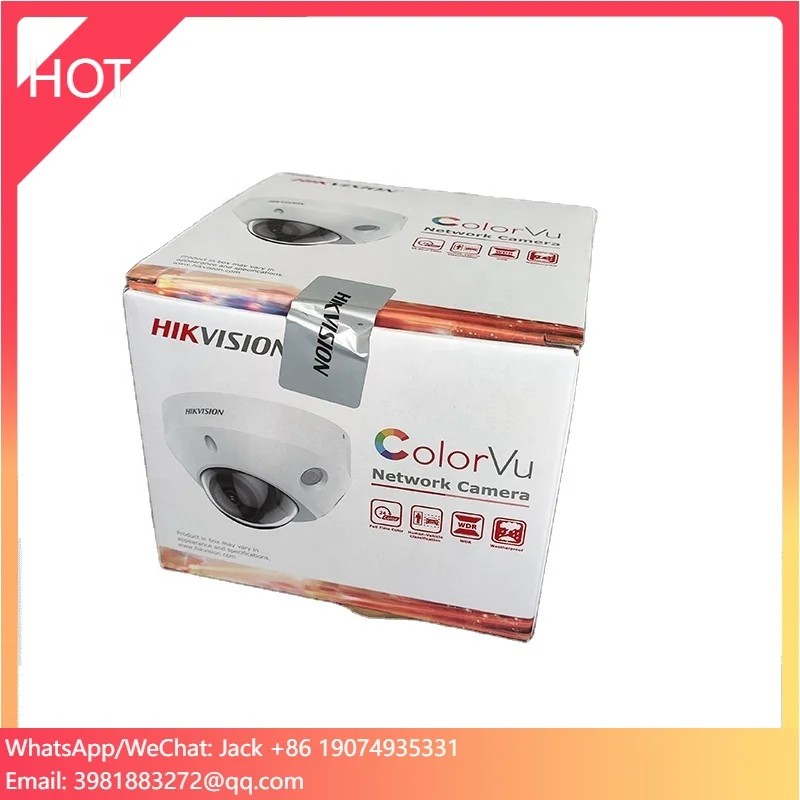 

Ready To Ship HIK Original DS-2CD2547G2-LS 4 MP ColorVu Fixed Mini Dome Network Camera High Quality Imaging With 4 MP Resolution