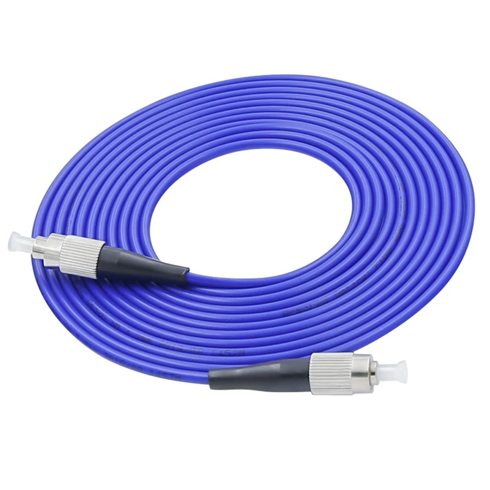 FC UPC naar FC UPC gepantserde 3,0 mm glasvezel patchkabel 1/2/3/5M binnen G657A1 Simplex OS2 SM SX 3M FTTH