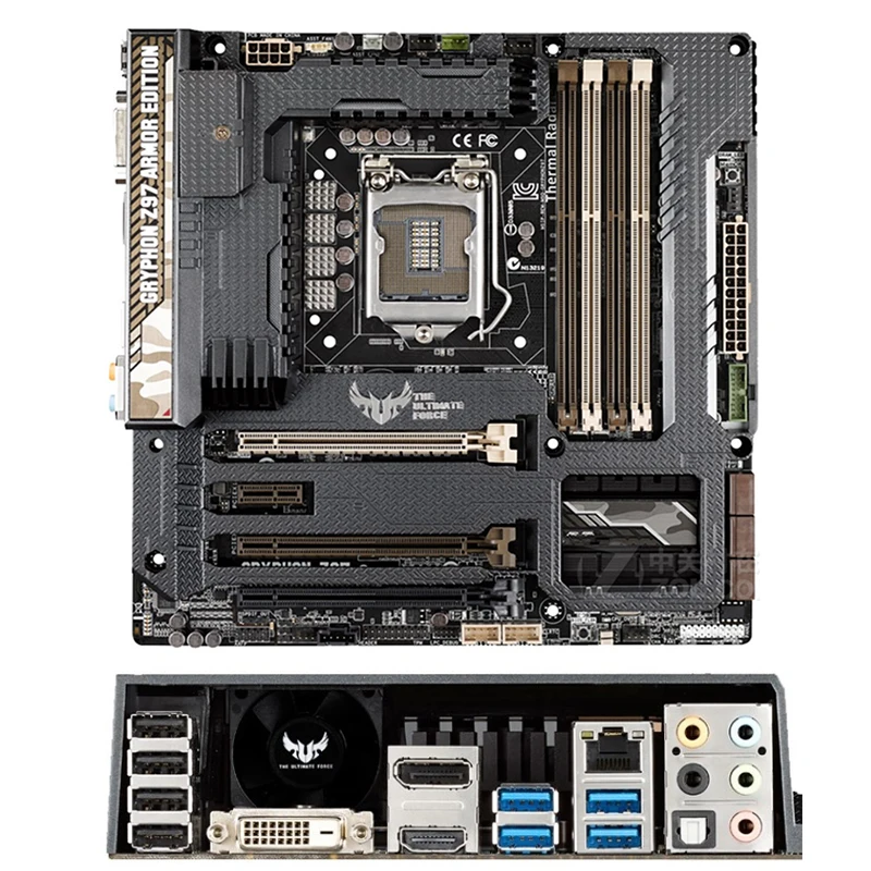 

Материнская плата для Intel Z97 GRYPHON Z97 ARMOR EDITI, б/у оригинальная материнская плата LGA1150 LGA 1150 DDR3 32 ГБ USB2.0 USB3.0 SATA3 для настольных ПК