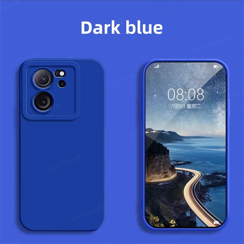 Nuovo Per Xiaomi 13T Pro Caso Xiaomi 13T Pro Della Copertura Funda Originale In Silicone Liquido Protezione Della Macchina Fotografica Morbido