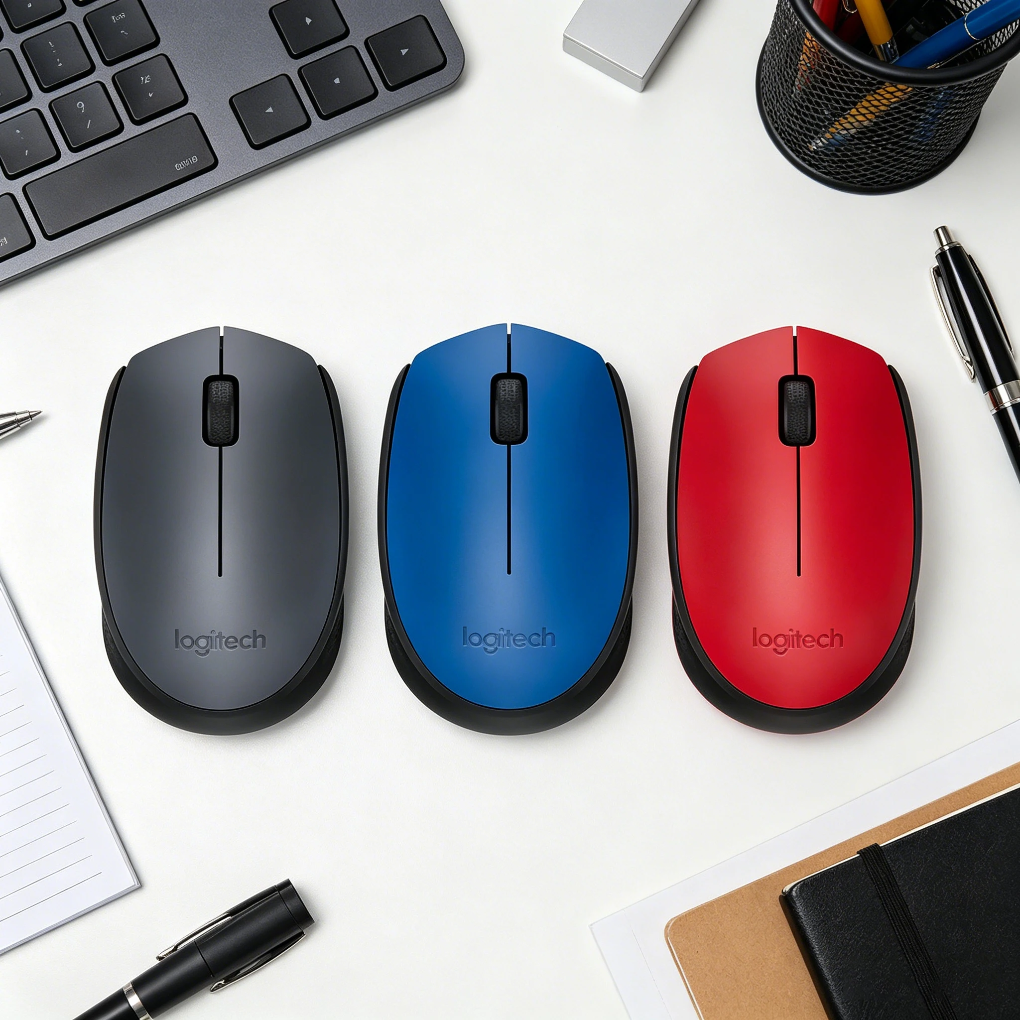 

Logitech M170 Wireless Office Mouse, Laptop, Desktop, Universal Portable Mouse G304/G305 Gaming and Esports Wireless Mouse