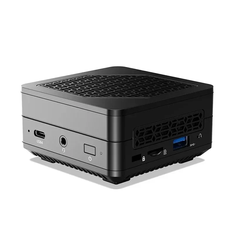 High Quality 8cm mini PC AMD R7 7840U Octa Core Mini Gaming PC RX780M GPU Portable DDR5 Mini PC