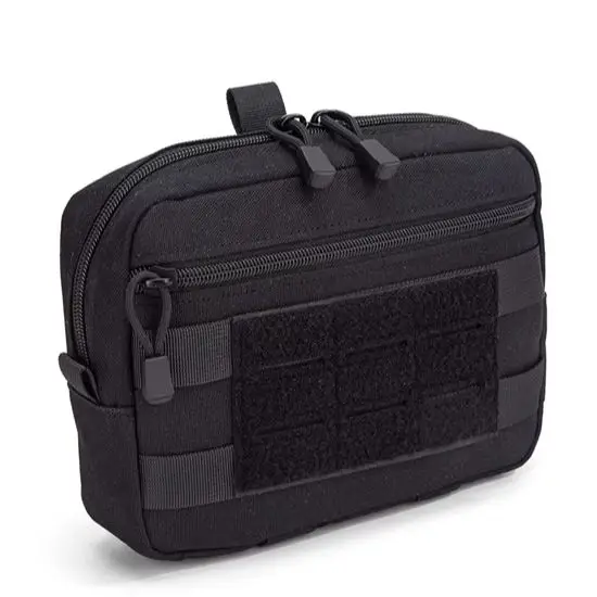 Tactical Backpack, MOLLE Utility Pouch, Multi-Functional Accessory Storage Bag for Outdoor Camping, Hunting, Survival & First Ai